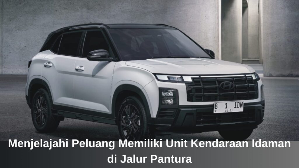 Katalog Promo mobil Hyundai terbaru losari menampilkan tampilan eksterior modern lini kendaraan SUV bertenaga